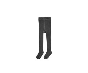 Rib Knit Tights - Vintage Black - Jack & Gray Kids