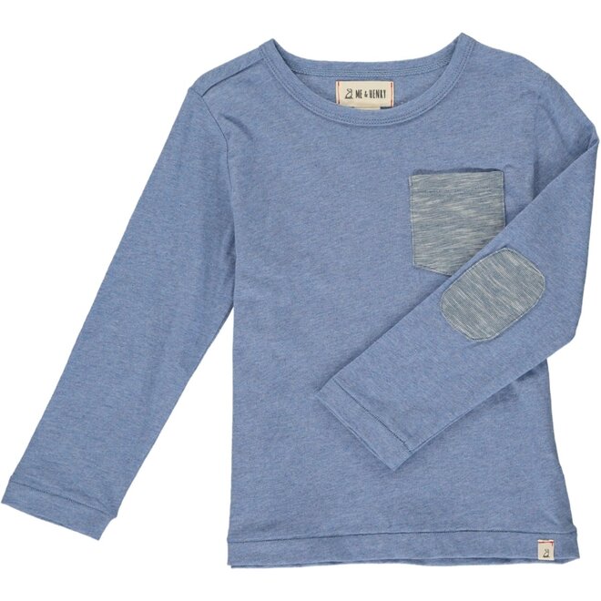 Blue Long Sleeve Tee