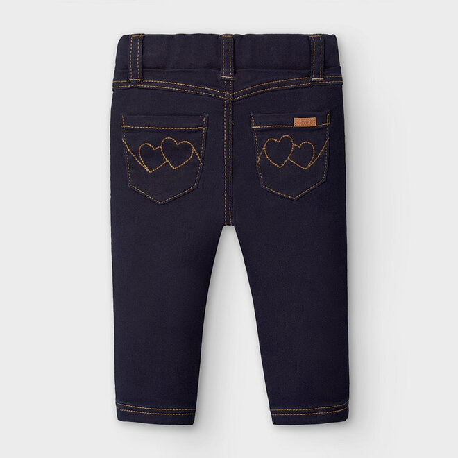 Super Skinny Dark Denim - Two Heart Pocket