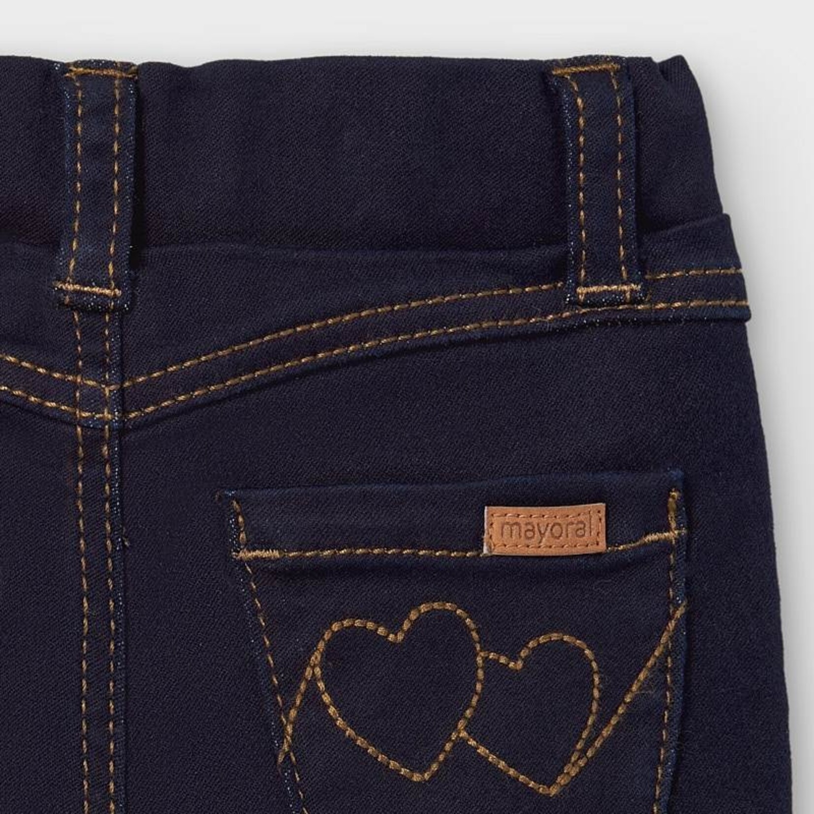 Super Skinny Dark Denim - Two Heart Pocket