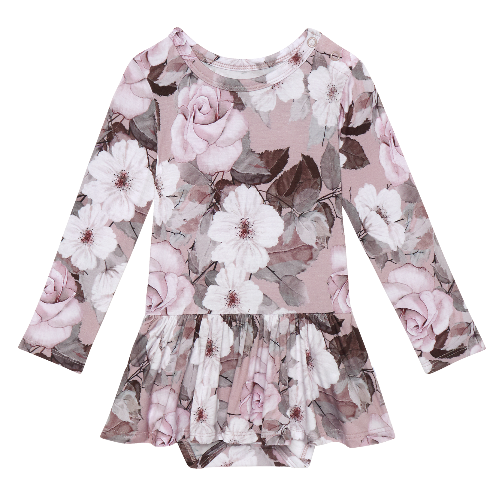 Posh Peanut Nikki - Long Sleeve Twirl Skirt Bodysuit