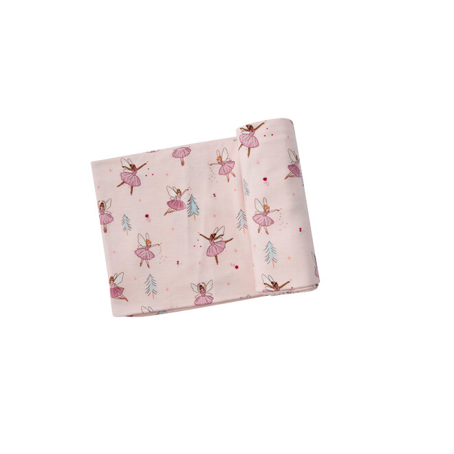 Sugarplum Fairies Swaddle Blanket