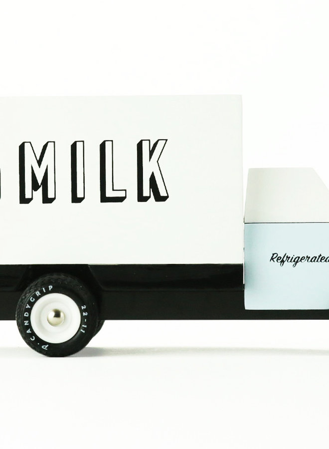 refrigerated milk truck