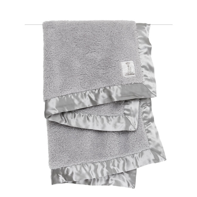 Chenille Blanket - Silver