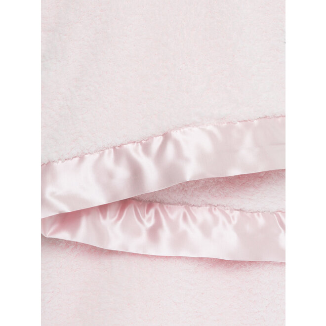 Chenille Blanket - Pink