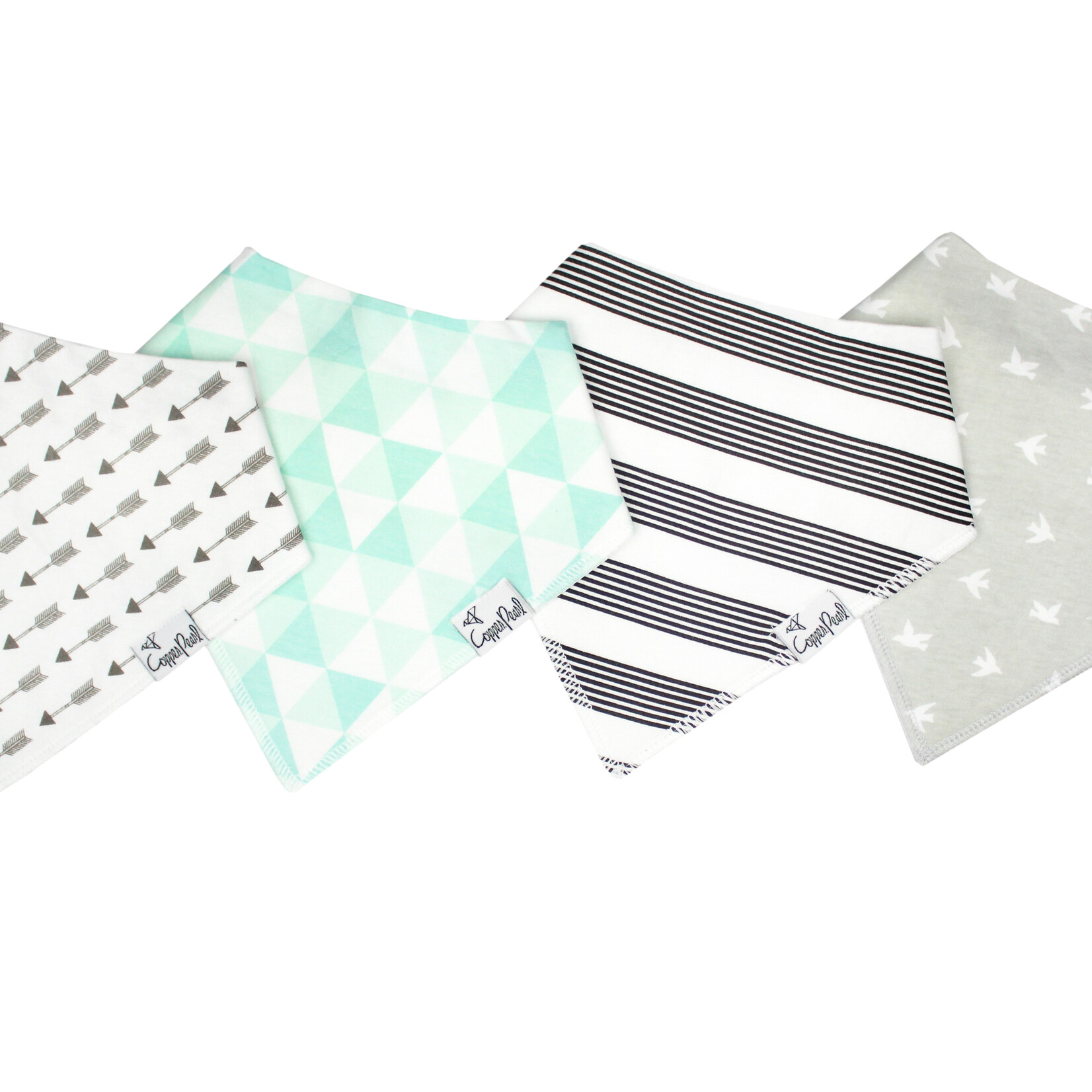 Tribe Baby Bandana Bib Set (4-pack)