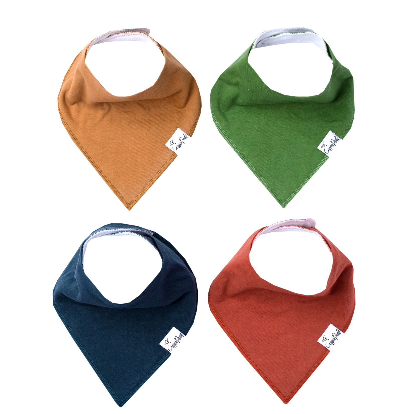 Ridge Baby Bandana Bib Set (4-pack)