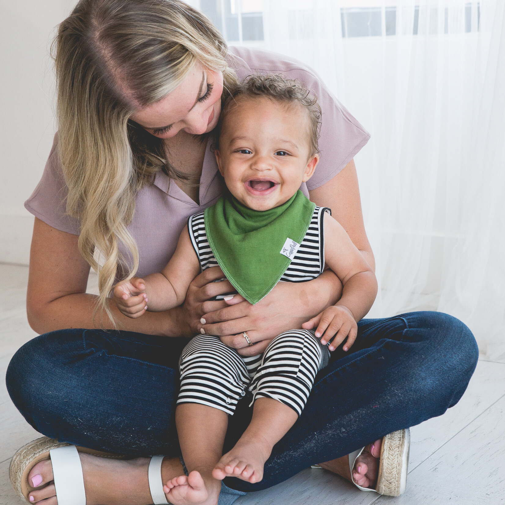 Ridge Baby Bandana Bib Set (4-pack)