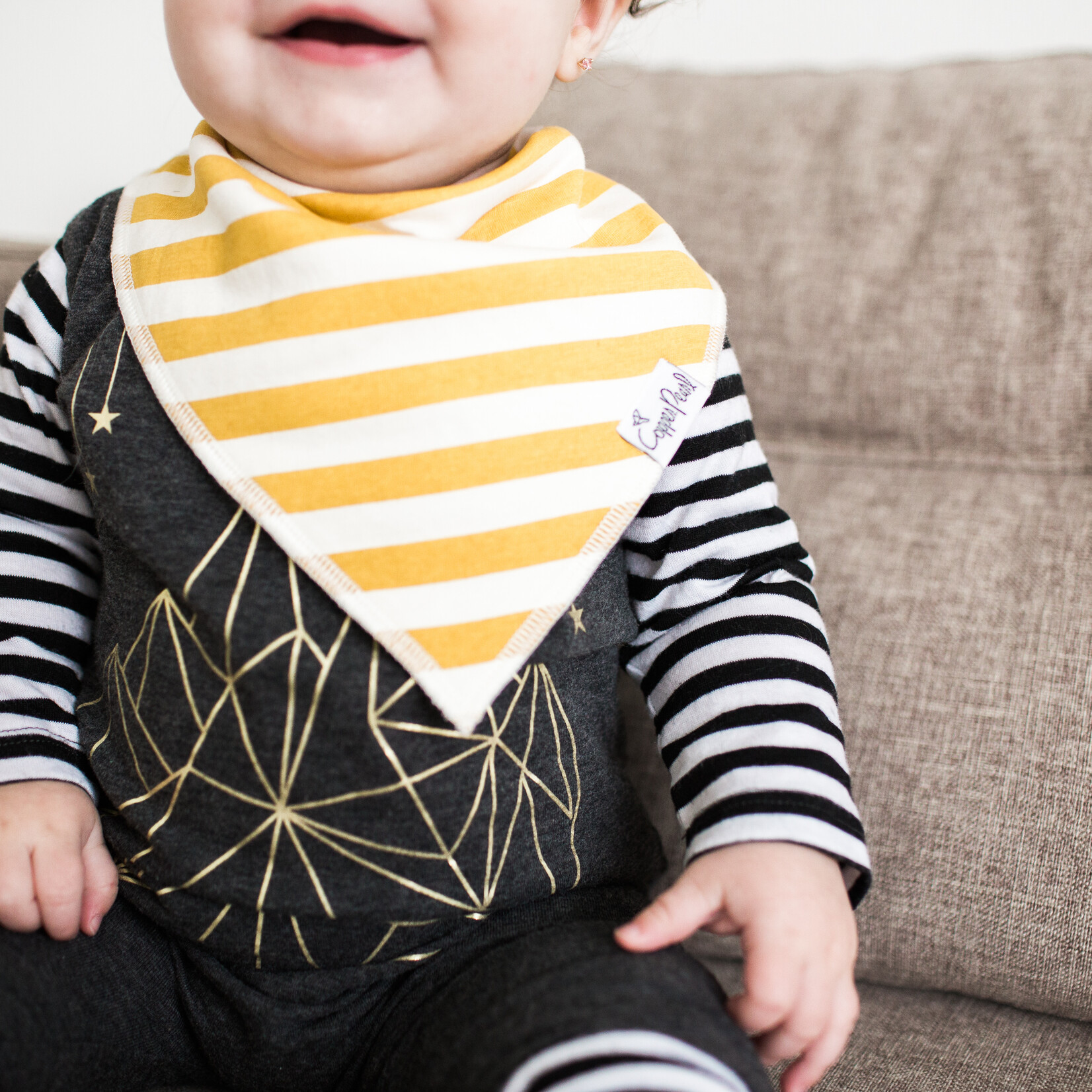 Alpine Baby Bandana Bib Set (4-pack)