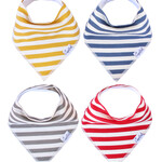 Alpine Baby Bandana Bib Set (4-pack)