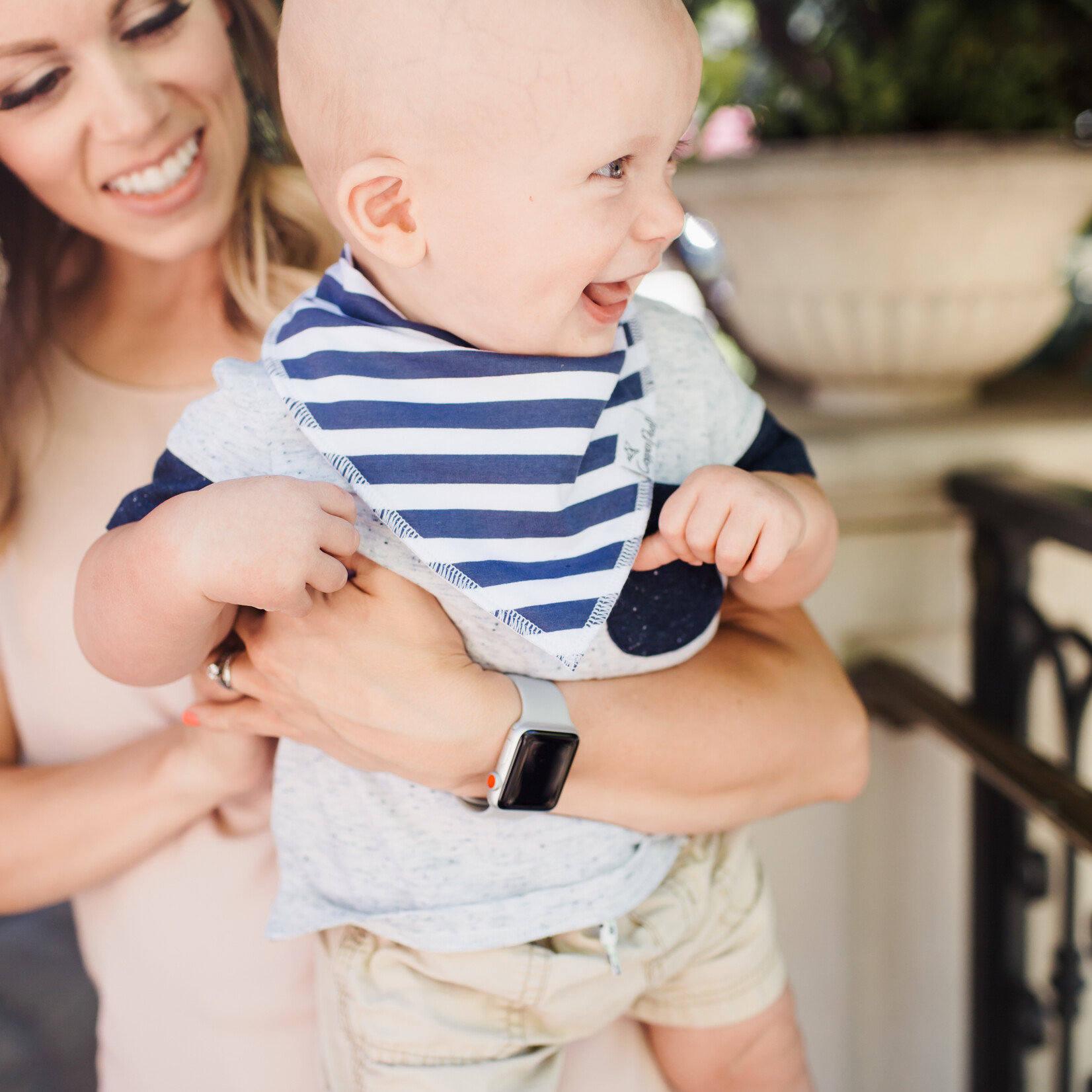 Alpine Baby Bandana Bib Set (4-pack)