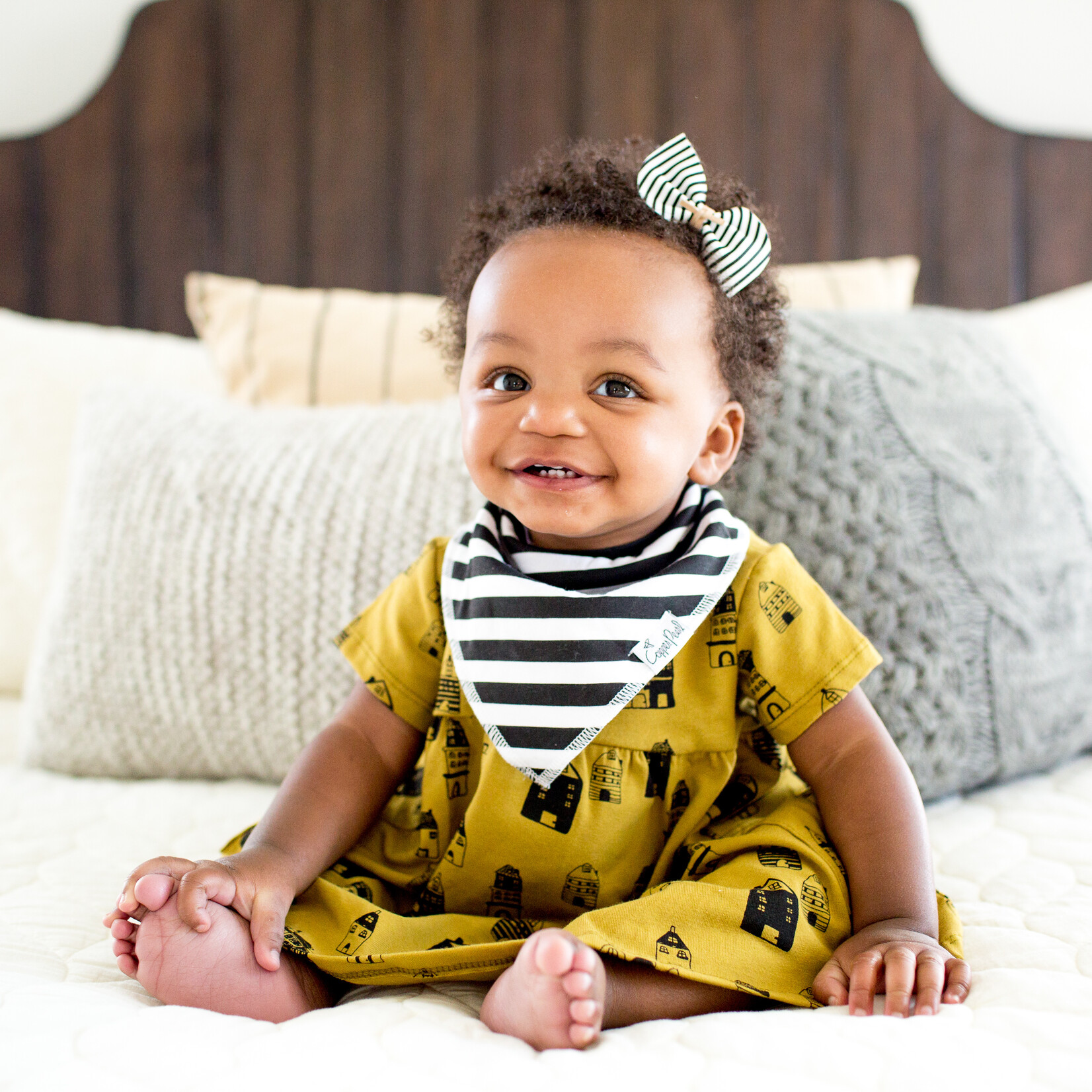 Shade Baby Bandana Bib Set (4-pack)