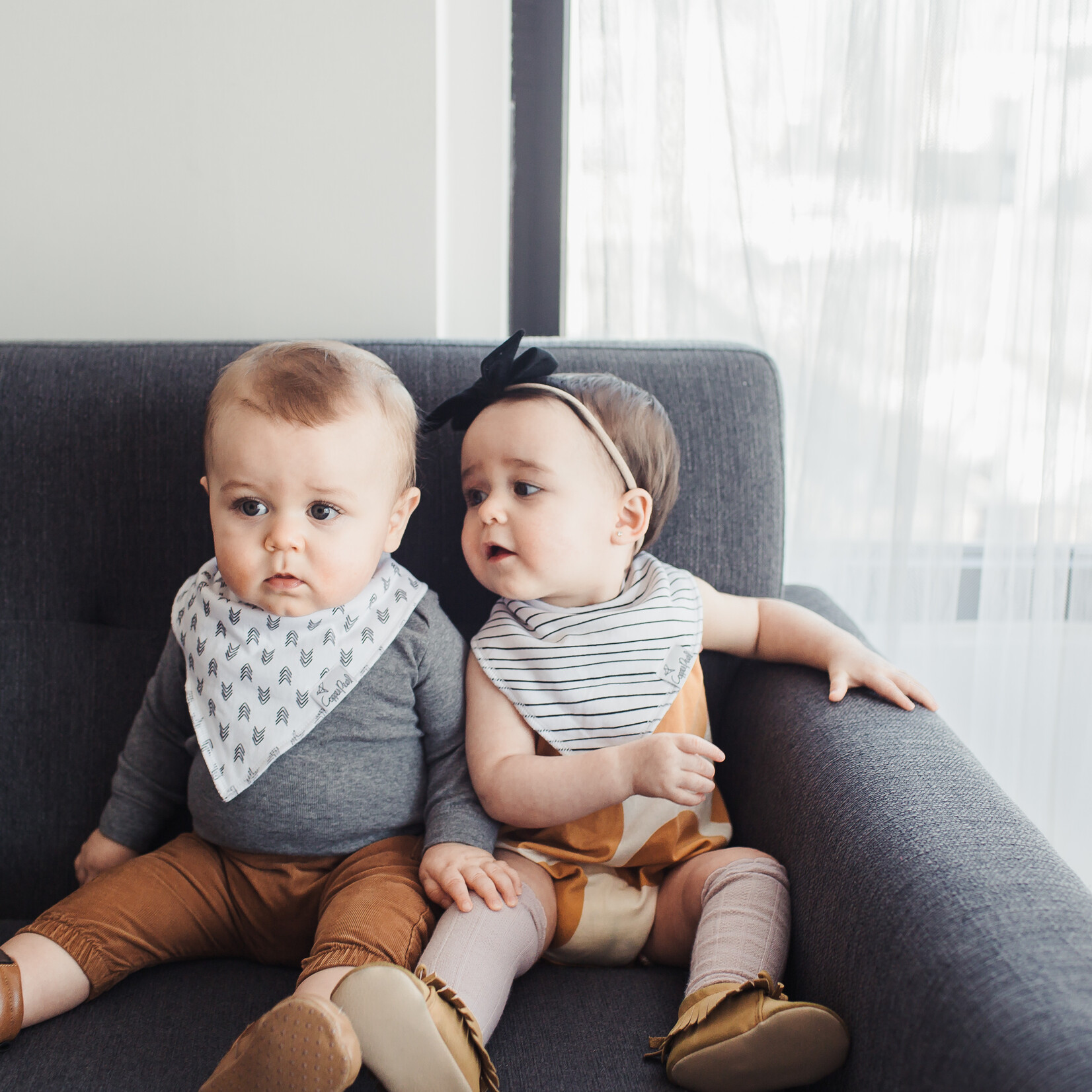 Alta Baby Bandana Bib Set (4-pack)