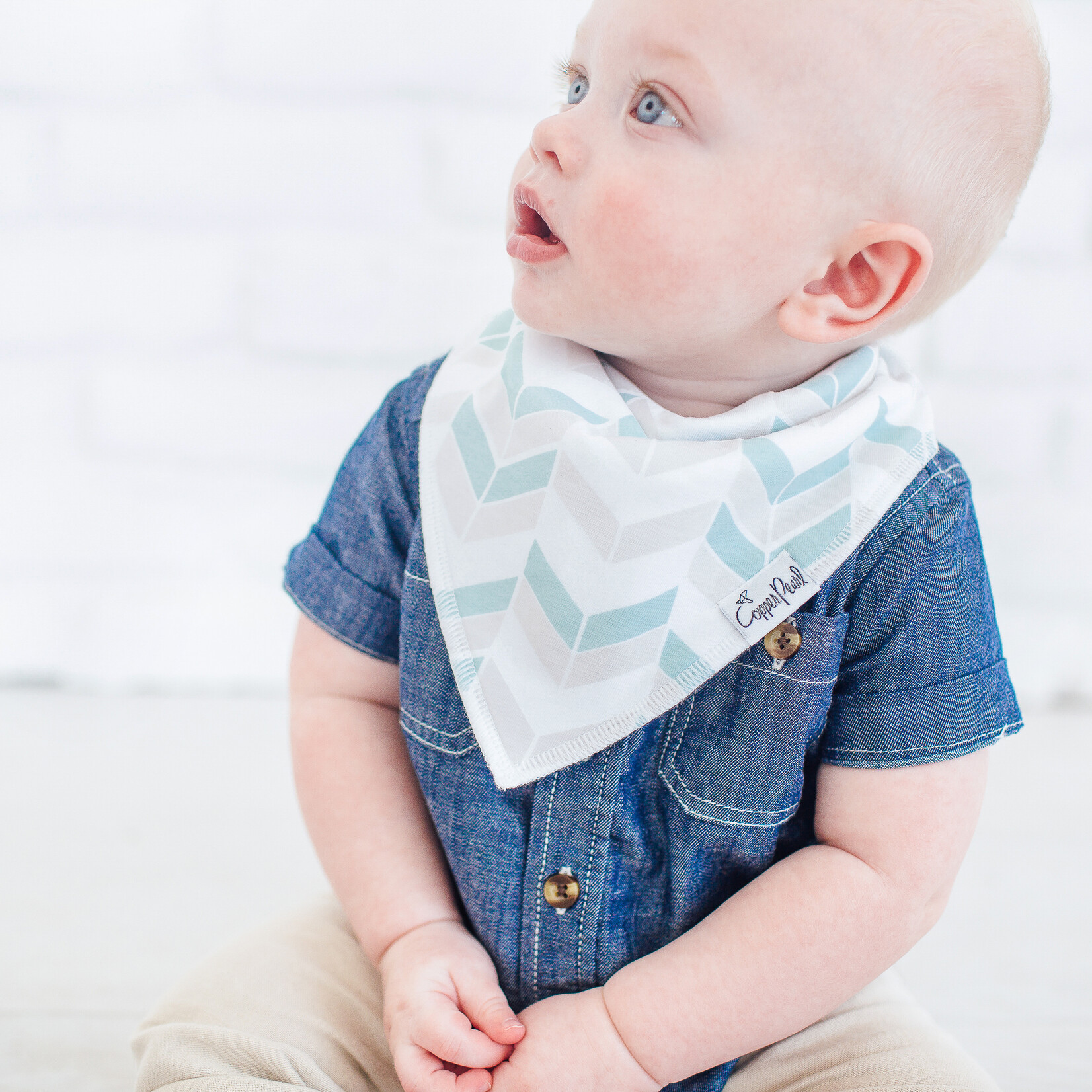 Archer Baby Bandana Bib Set (4-pack)