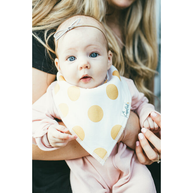 Blush Baby Bandana Bib Set (4-pack)