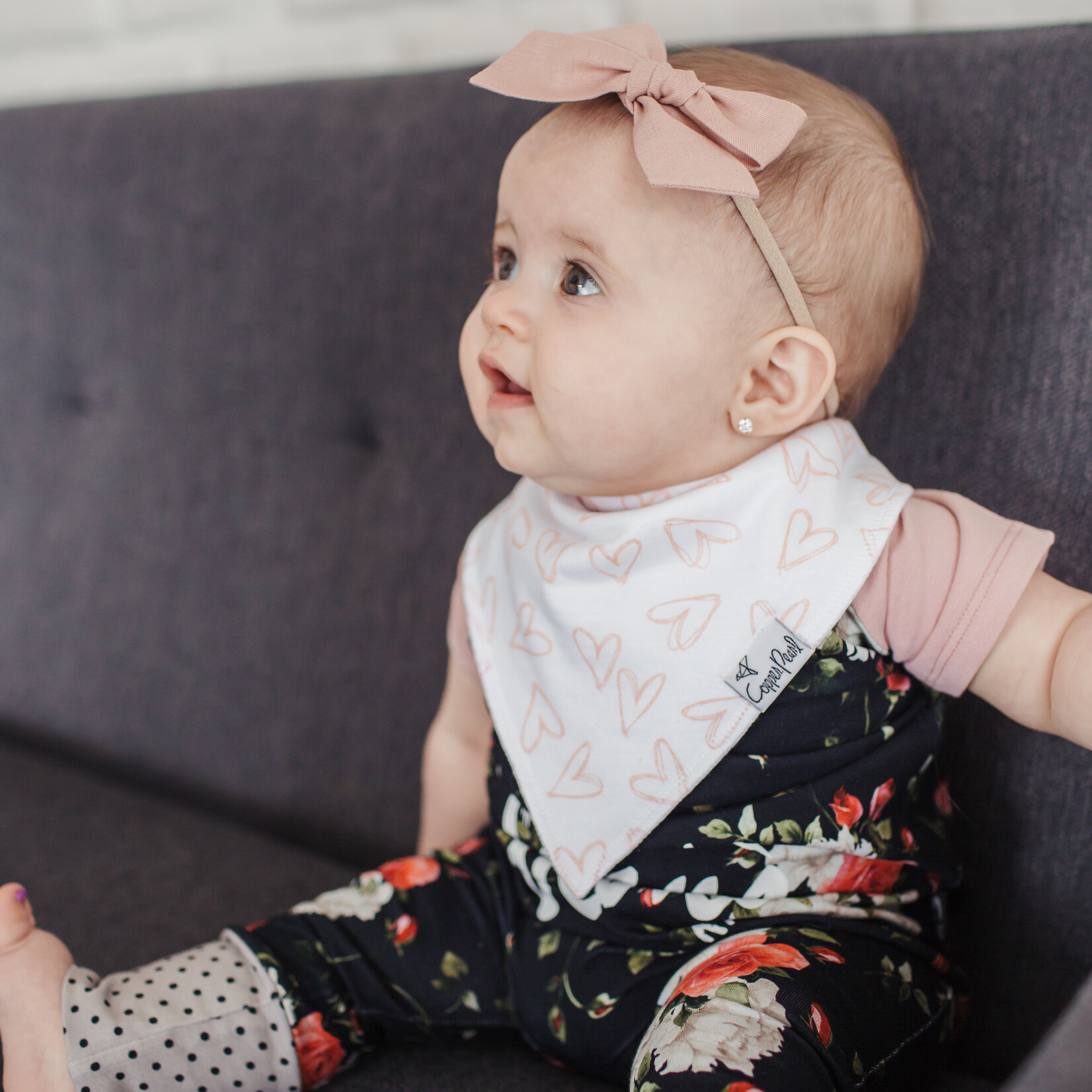 Lola Baby Bandana Bib Set (4-Pack)