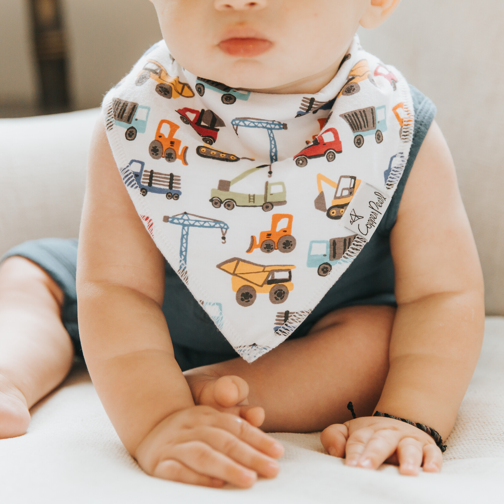 Diesel Baby Bandana Bib Set (4-pack)
