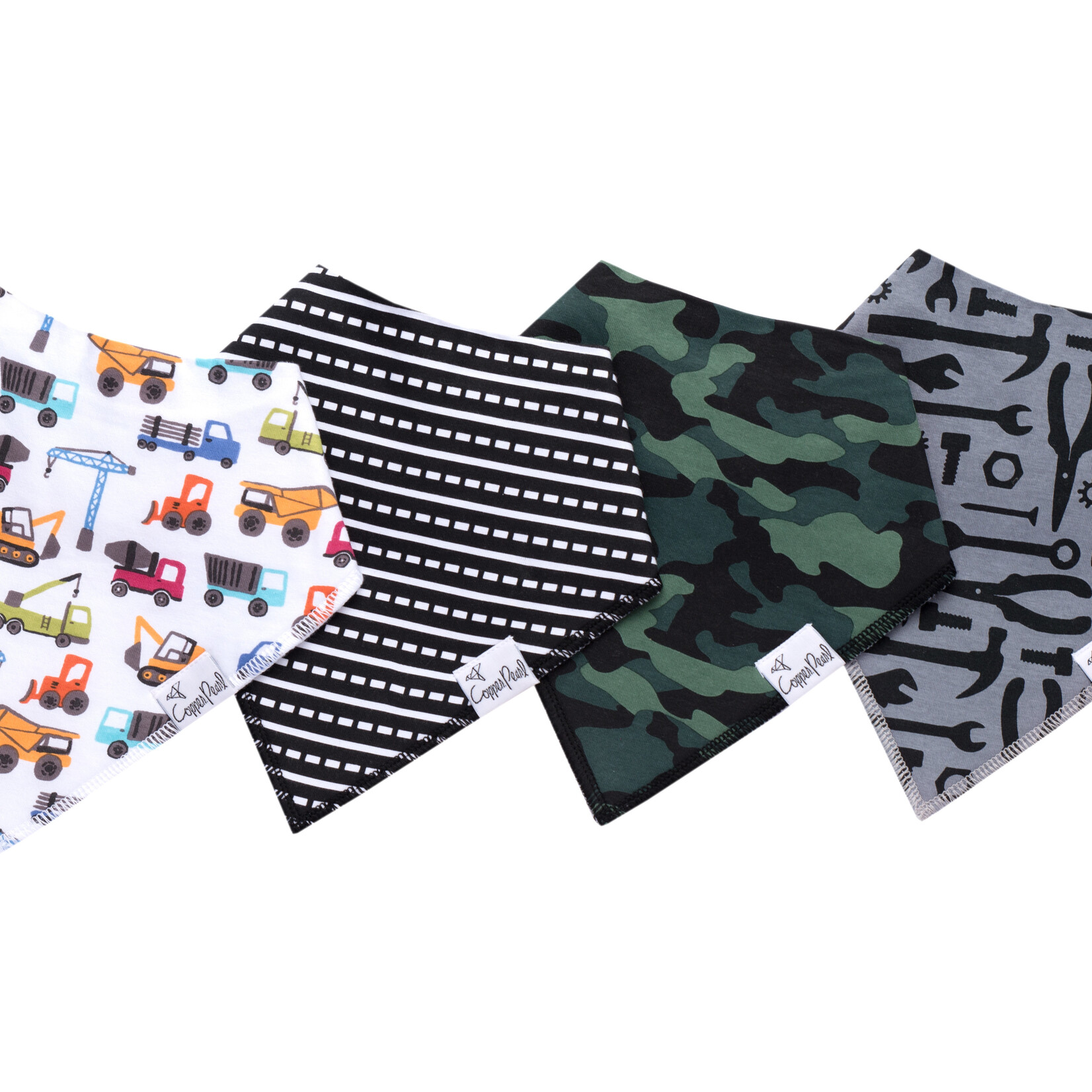 Diesel Baby Bandana Bib Set (4-pack)