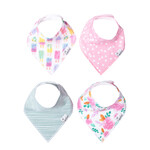 Summer Baby Bandana Bib Set (4-pack)