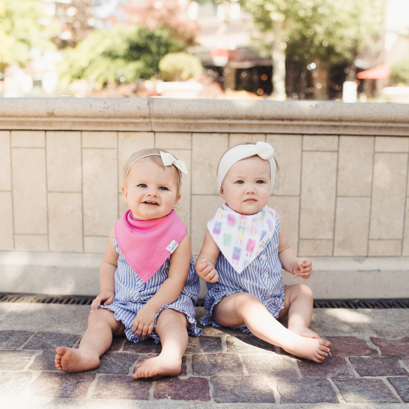 Summer Baby Bandana Bib Set (4-pack)