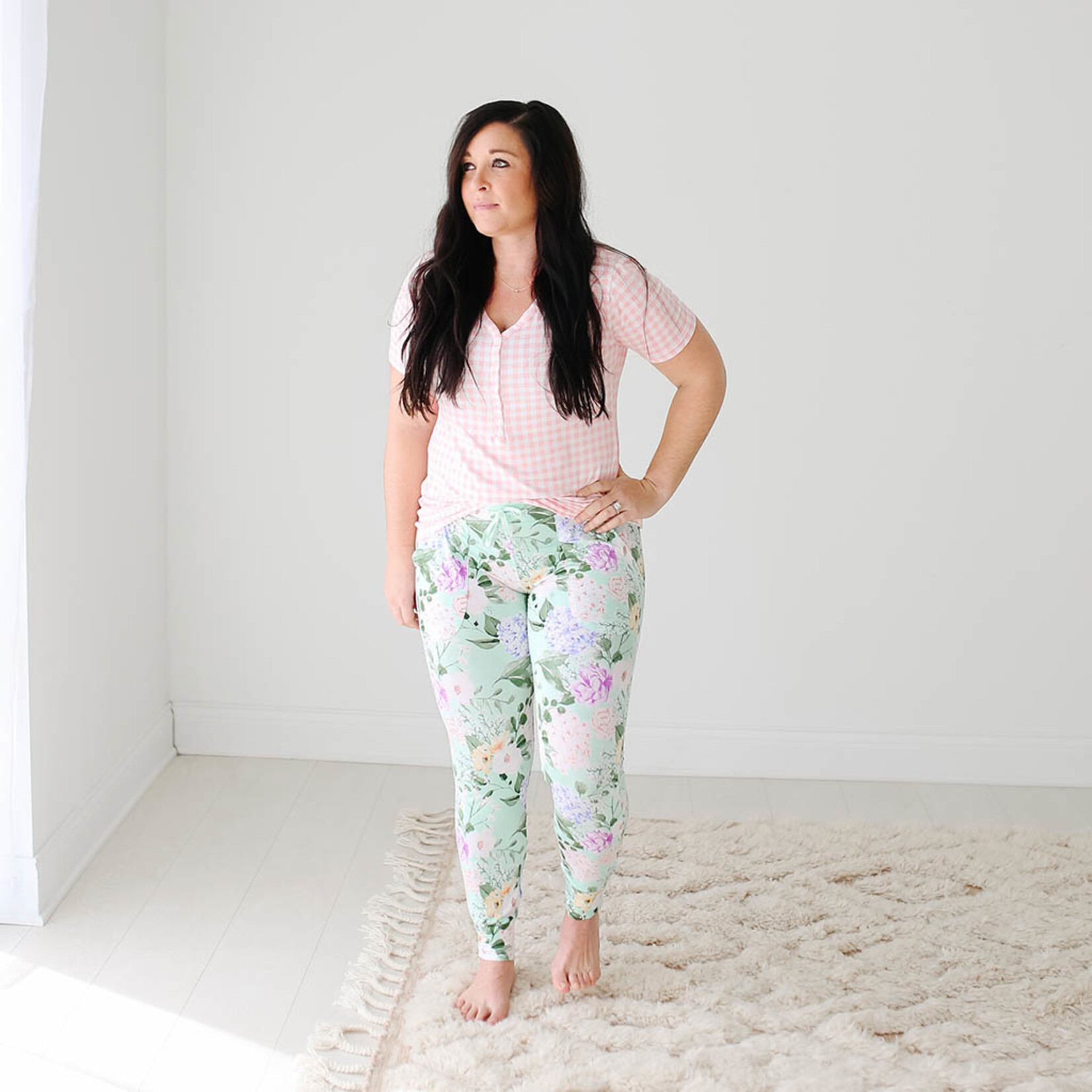 Posh Peanut Erin - Women's Short Sleeve Loungewear