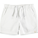 HUGO Twill Shorts - White