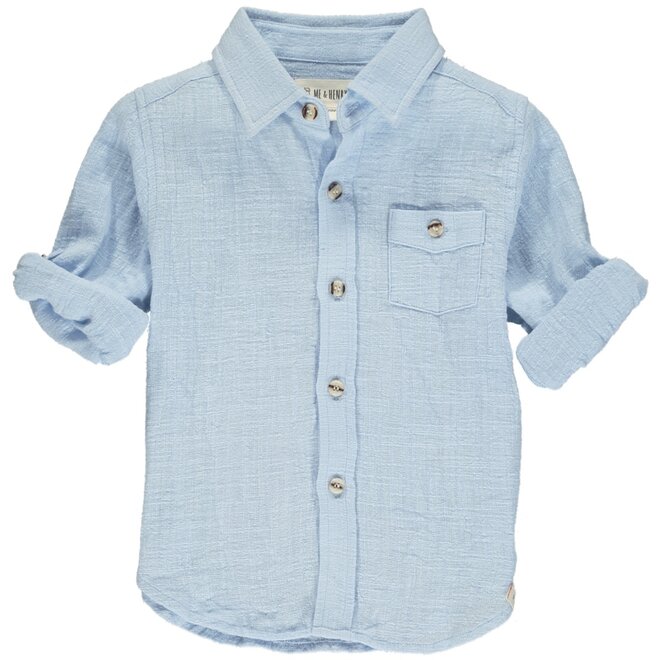 MERCHANT long sleeved shirt - Pale Blue