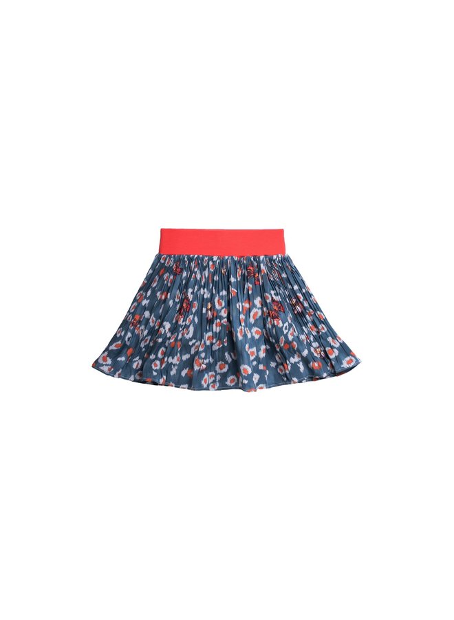 Printed Woven Skirt - Flutter
