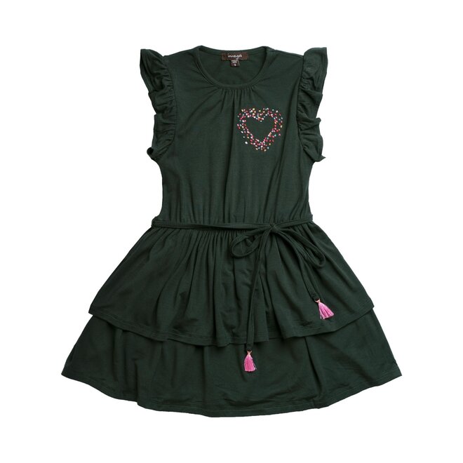Jersey Knit Dress - Emerald