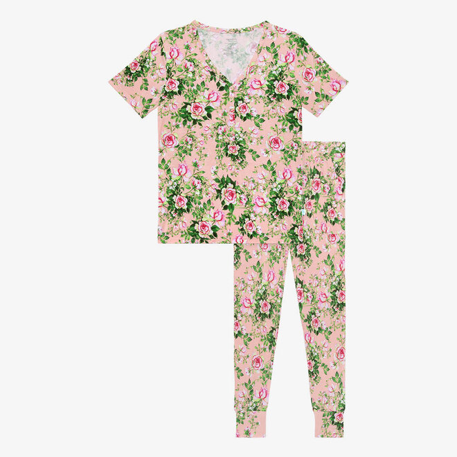 Renia - Womens Short Sleeve Pajamas