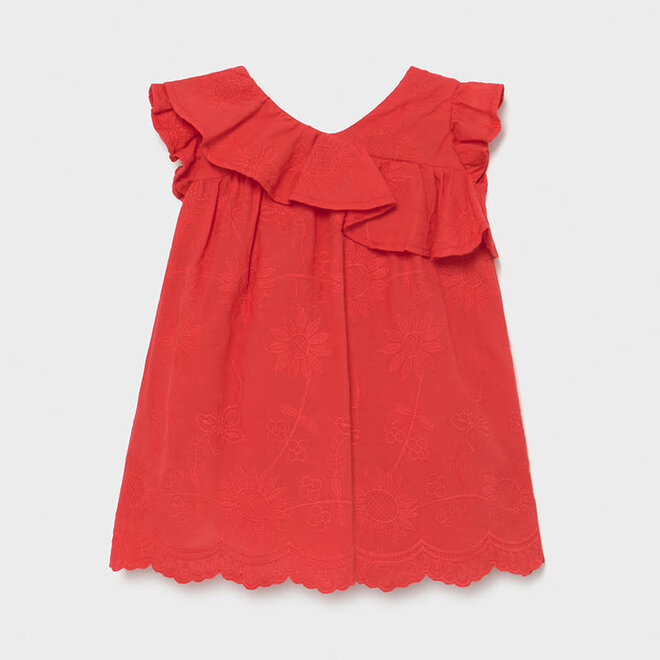Embroidered Dress - Poppy