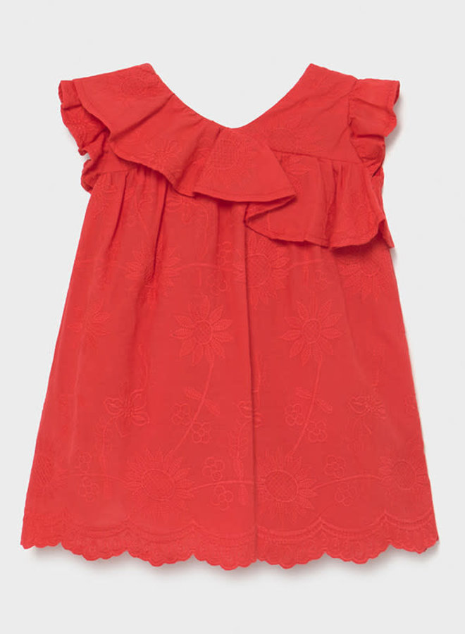 Embroidered Dress - Poppy