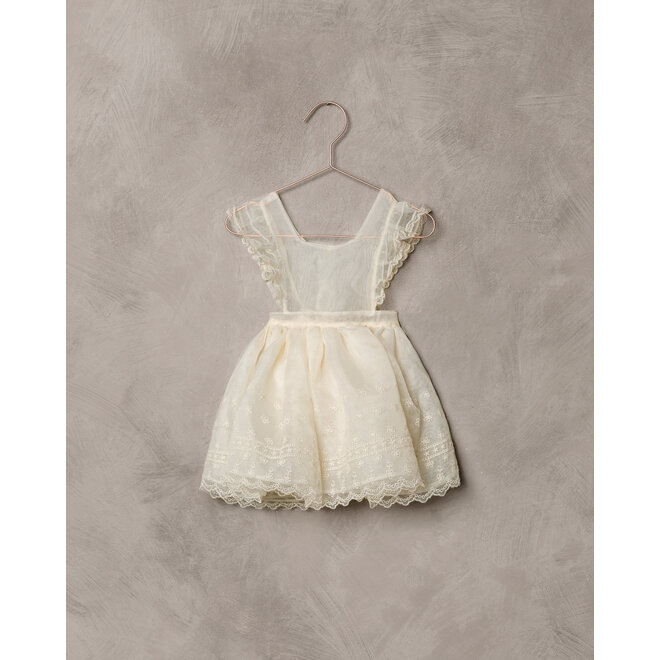 Provence Dress w.bodysuit - Ivory