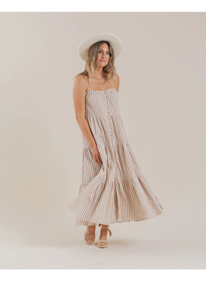 womens tiered maxi dress Dresses Images 2022