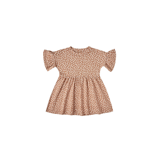 Jersey Babydoll Dress - Terracotta