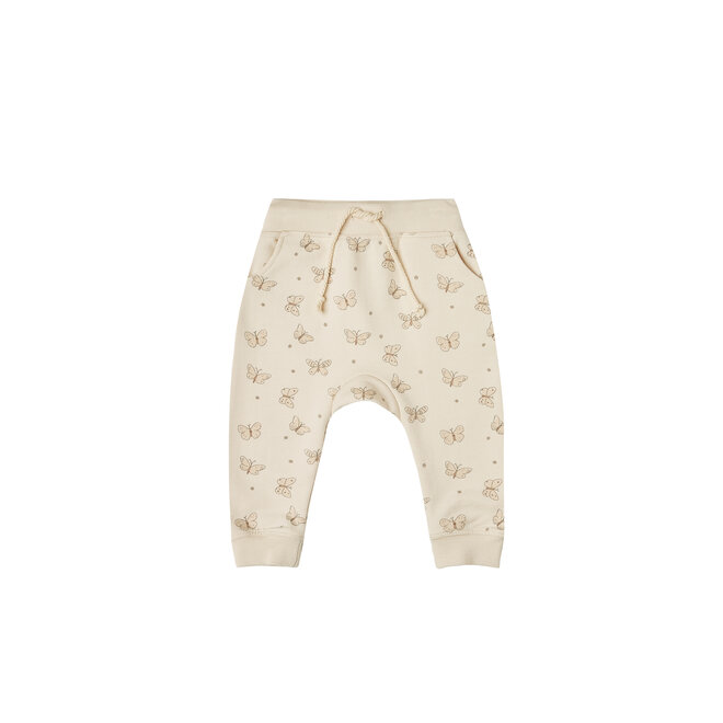 Butterfly Terry Sweatpant - Natural