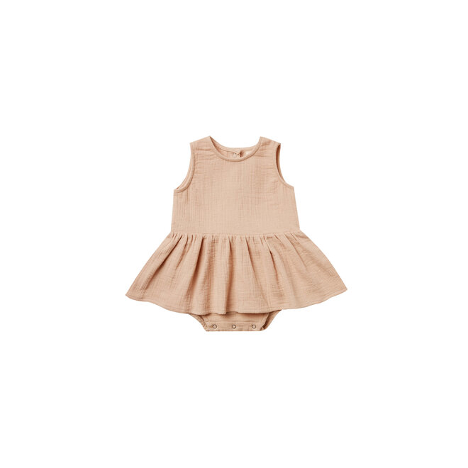 Skirted Tank Onesie - Petal