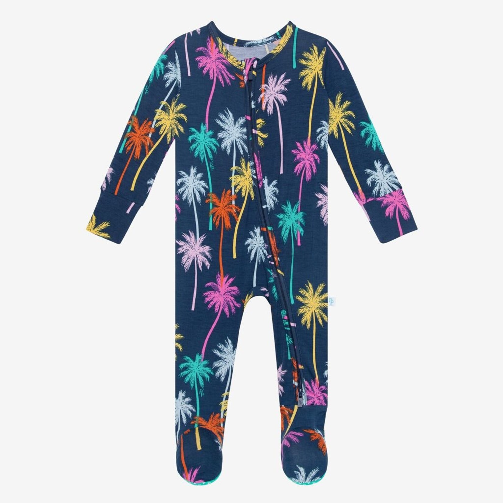 Posh Peanut Palmer - Footie Zippered One Piece