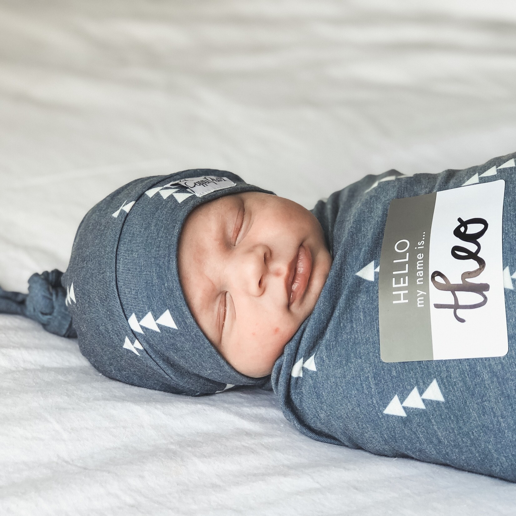North Top Knot Hat (0-4mo)