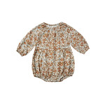 Rylee + Cru Longsleeve Bubble Romper - Bloom