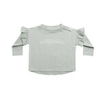 Rylee + Cru Ruffle Longsleeve Tee - Wildflower