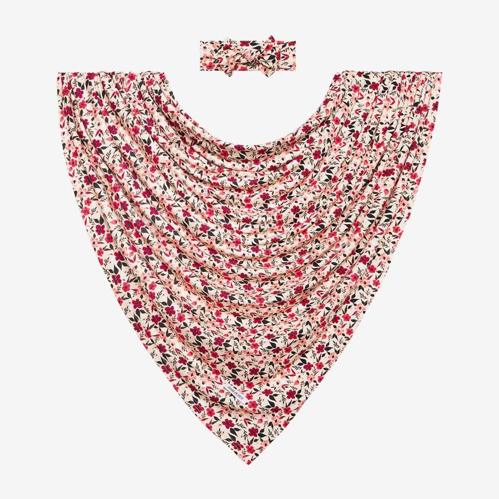 Posh Peanut Janie - Infant Swaddle and Headwrap Set *PREORDER*