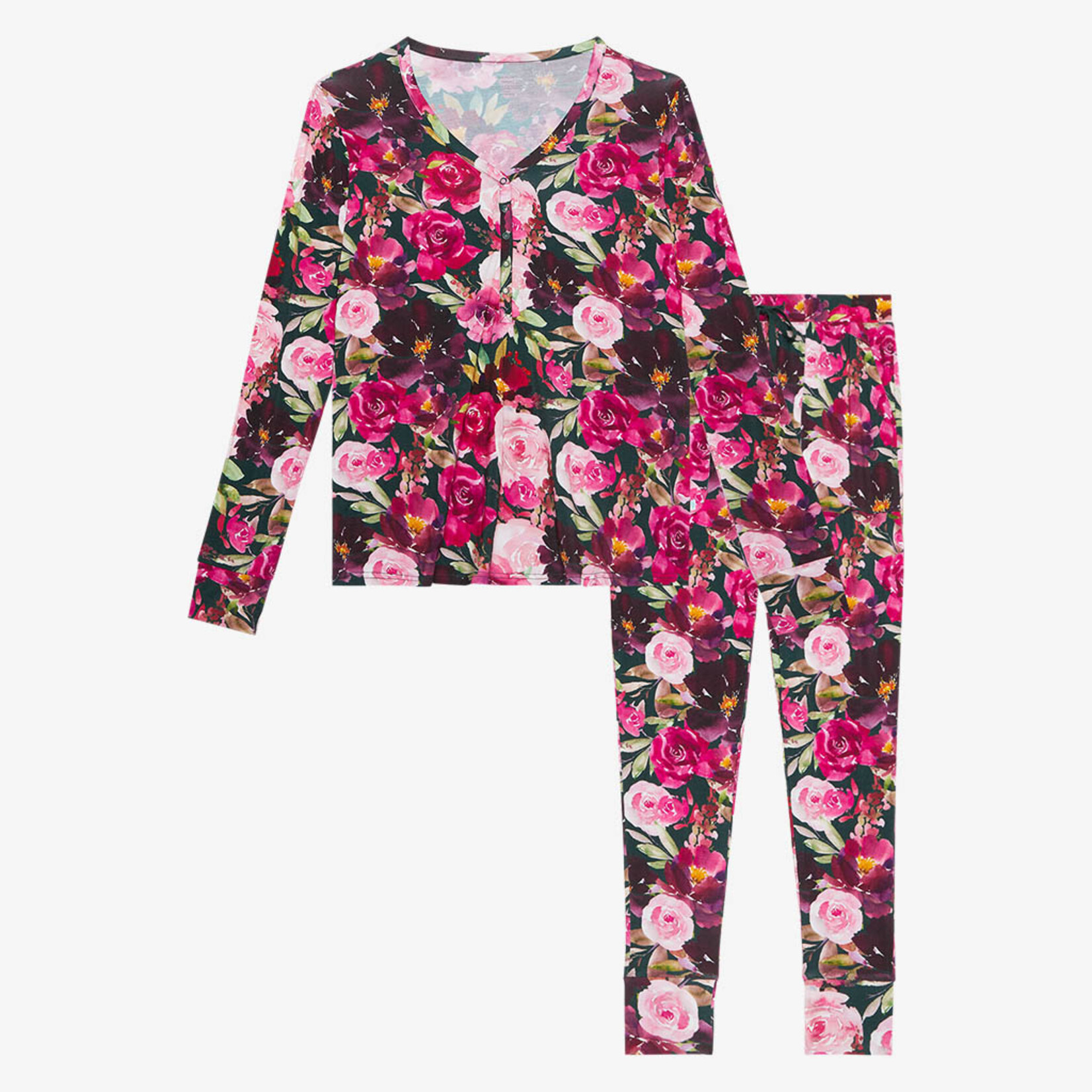 Posh Peanut Zelda - Women Long Sleeve Pajama Set