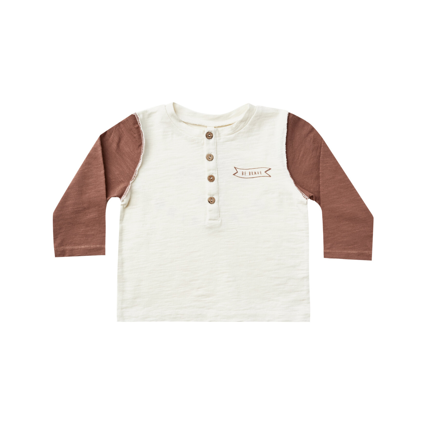 Henley Long Sleeve Tee - Exploring