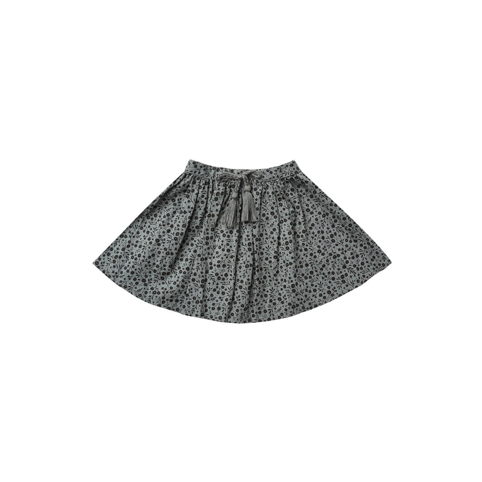 Rylee + Cru Mini Skirt - Indigo Meadow