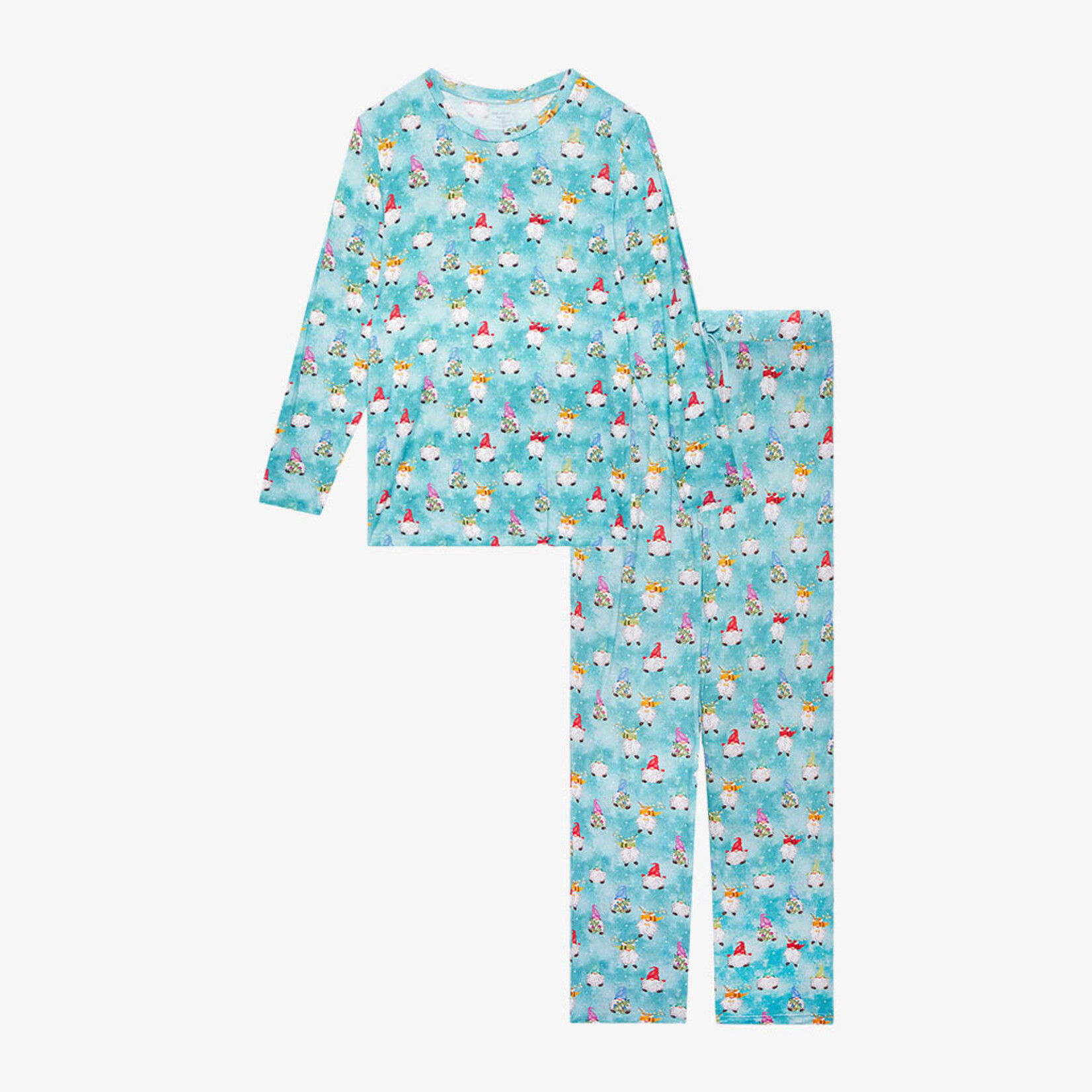 Posh Peanut Gnomey - Men's Long Sleeve Pajama Set