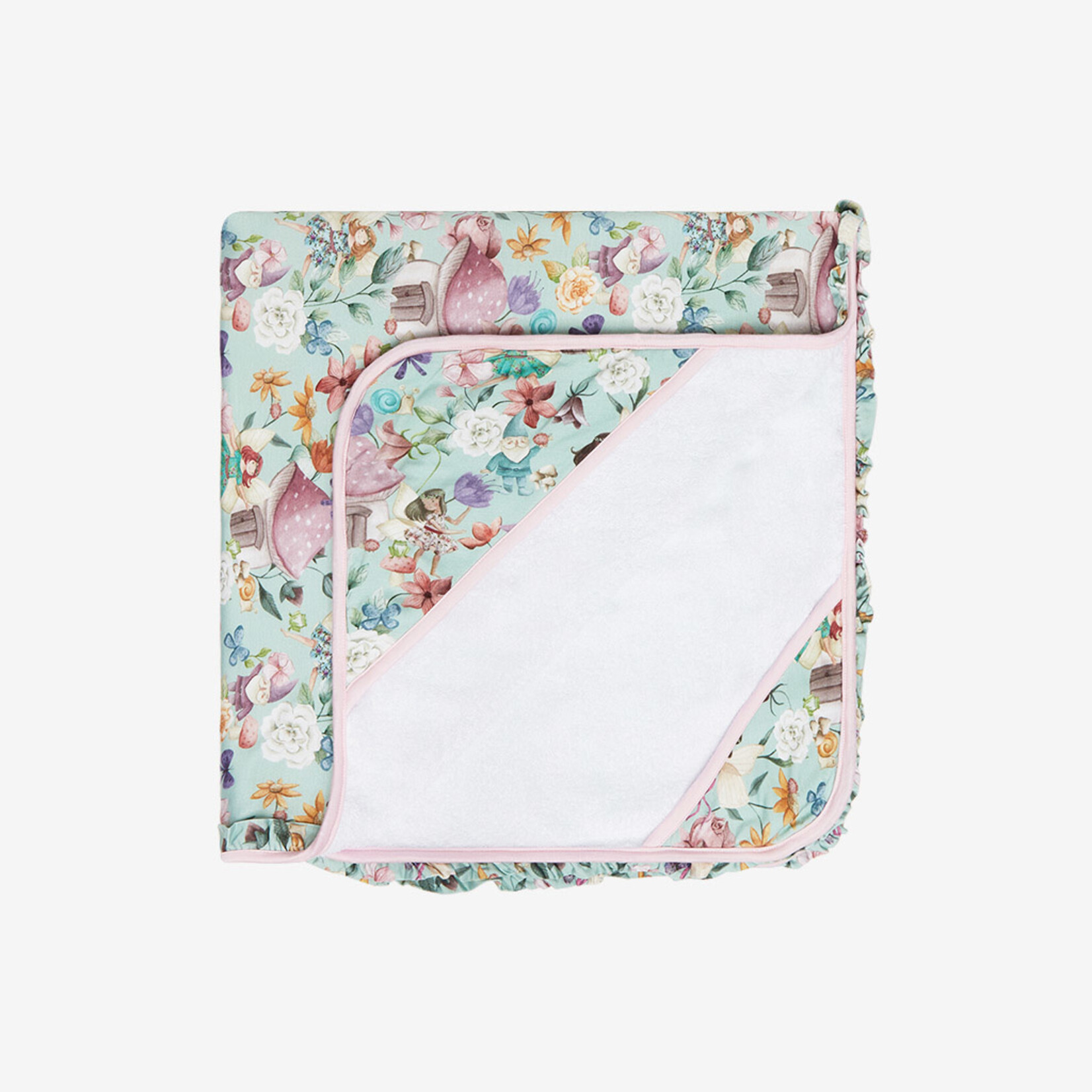 Posh Peanut Faye - Ruffled Hooded Towel