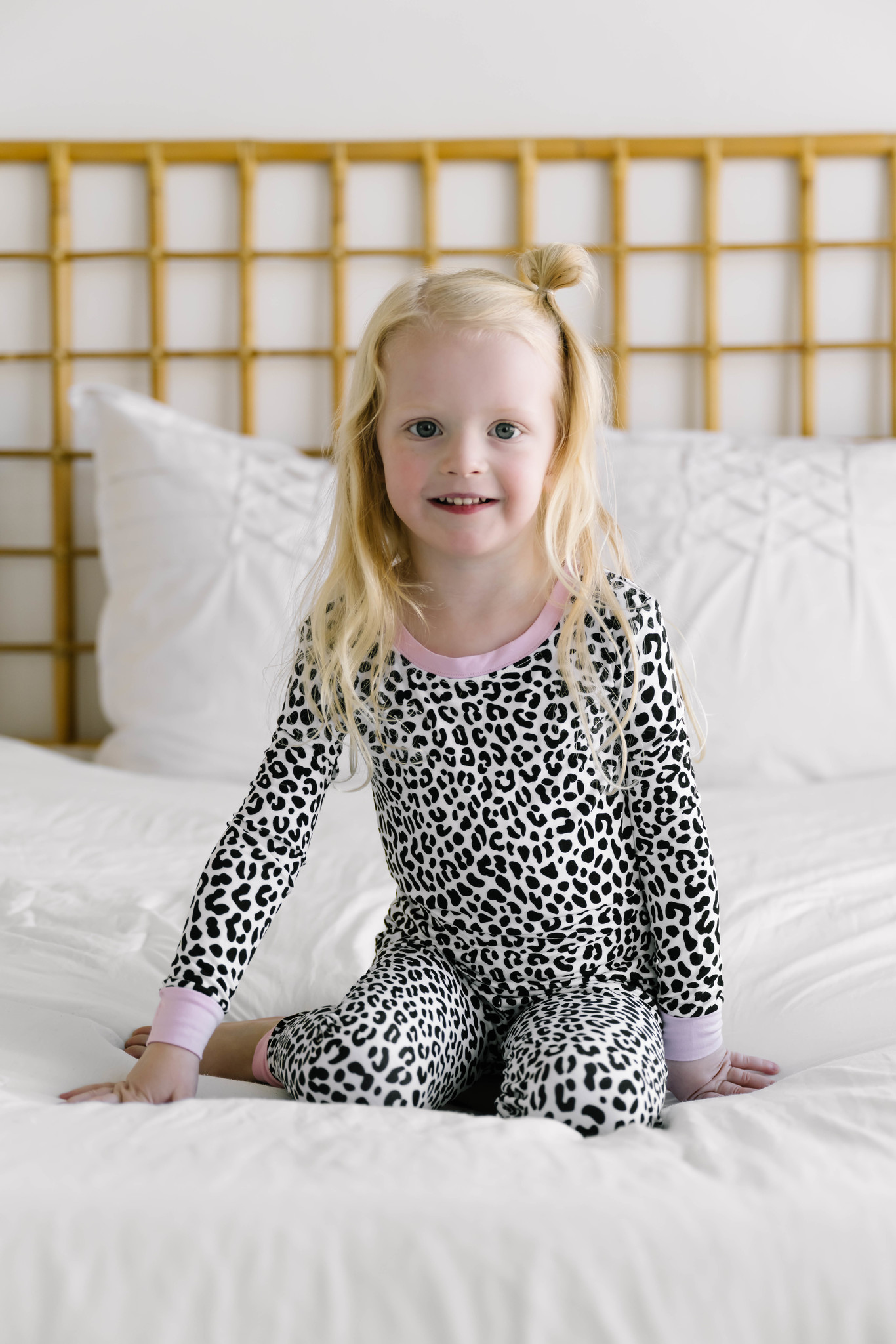 Little Sleepies Snow Leopard Two Piece Pajama Set