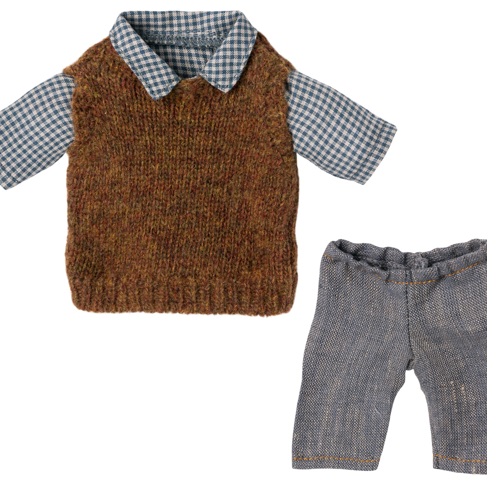 Shirt, Slipover & Pants for Teddy Dad  | 16-1824-00