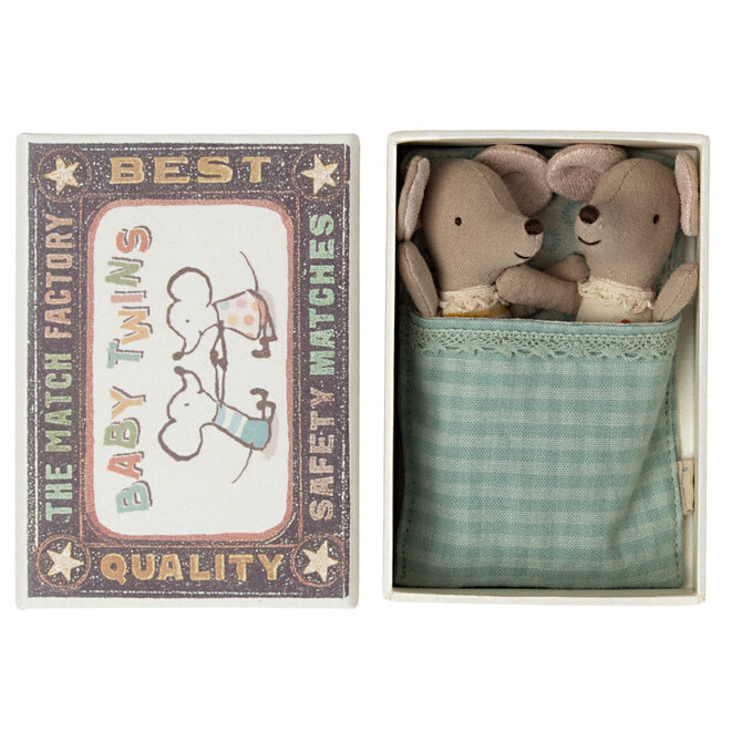 Baby Mice - Twins in Matchbox | 17-2002-01